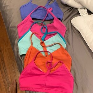 @@SOLD@@Lot of 5 medium Fleo Reinette Sports bras